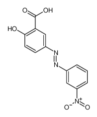 (3E)-3-[(3-nitrophenyl)hydrazinylidene]-6-oxocyclohexa-1,4-diene-1-carboxylic acid 6283-26-7