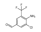 4-Amino-3-chloro-5-(trifluoromethyl)benzaldehyde 95656-51-2