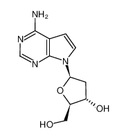 （2R，3S，5R）-5-（4-氨基-7H-吡咯[2,3-D]嘧啶-7-基-2 -（羟甲基）四氢呋喃-3-醇