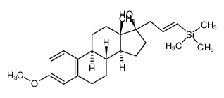 3-methoxy-17α-(3-trimethylsilylprop-2-enyl)-1,3,5(10)-estratrien-17β-ol 74157-35-0