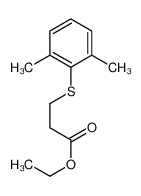 Ethyl 3-[(2,6-dimethylphenyl)sulfanyl]propanoate 850175-21-2