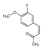 4-(3-fluoro-4-methoxyphenyl)but-3-en-2-one 915287-54-6