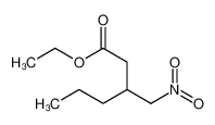 ethyl 3-(nitromethyl)hexanoate 128013-61-6