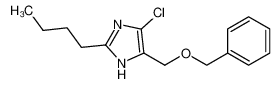 2-Butyl-4-chloro-5-benzyloxymethyl-1H-imidazole 679412-76-1