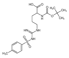 N-叔丁氧羰基-N'-甲苯磺酰基-L-精氨酸图片