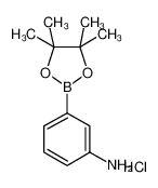 3-(4,4,5,5-tetramethyl-1,3,2-dioxaborolan-2-yl)aniline,hydrochloride 850567-51-0