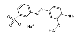 4-氨基-3-甲氧基偶氮苯-3’-磺酸钠盐