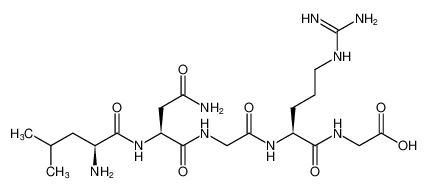 Glycine, L-leucyl-L-asparaginylglycyl-L-arginyl-