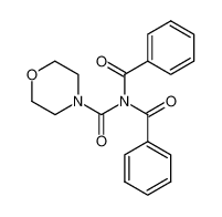 N,N-dibenzoylmorpholine-4-carboxamide 104417-82-5