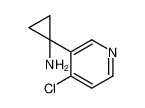 1-(4-chloropyridin-3-yl)cyclopropan-1-amine 1060808-98-1