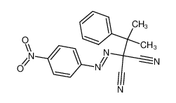 (p-nitrophenyl)azo-tert-cumylmalonitrile 101225-70-1