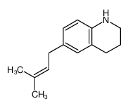 6-(3-methylbut-2-enyl)-1,2,3,4-tetrahydroquinoline 88343-01-5