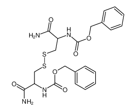 benzyl N-[1-amino-3-[[3-amino-3-oxo-2-(phenylmethoxycarbonylamino)propyl]disulfanyl]-1-oxopropan-2-yl]carbamate 7249-75-4