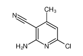 2-amino-6-chloro-4-methylpyridine-3-carbonitrile 52982-90-8