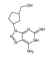 122624-71-9 structure, C10H15N7O