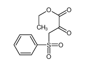 ethyl 3-(benzenesulfonyl)-2-oxopropanoate 58940-93-5