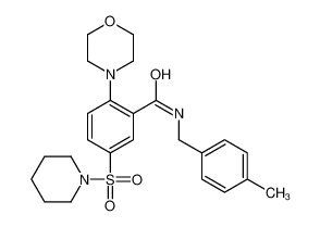 5711-07-9 structure, C24H31N3O4S