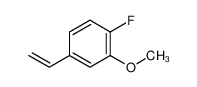4-ethenyl-1-fluoro-2-methoxybenzene 633335-94-1