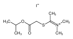 73200-00-7 1-[(Carboisopropoxy)methylthio]ethylidenyldimethylammonium Iodide
