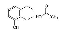 acetic acid,5,6,7,8-tetrahydronaphthalen-1-ol