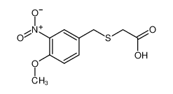 4-甲氧基-3-硝基苄硫基乙酸
