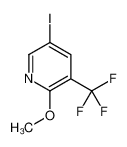 5-Iodo-2-methoxy-3-(trifluoromethyl)pyridine 887707-27-9
