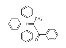 1-phenyl-2-(triphenyl-λ<sup>5</sup>-phosphanylidene)propan-1-one 1450-07-3