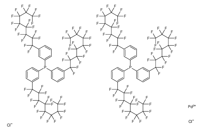326475-45-0 二[三(3-(十七氟辛基)苯基)膦]二氯化钯(II)
