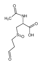 S-(3-oxopropyl)-N-acetyl-L-cysteine S-oxide 140226-31-9