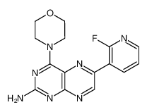 6-(2-fluoropyridin-3-yl)-4-morpholino-pteridin-2-ylamine 1003845-24-6