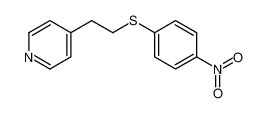 4-[2-(4-nitrophenyl)sulfanylethyl]pyridine 292060-90-3