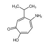 5-amino-2-hydroxy-6-propan-2-ylcyclohepta-2,4,6-trien-1-one 90035-67-9