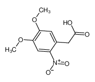 2-(4,5-dimethoxy-2-nitrophenyl)acetic acid 73357-18-3