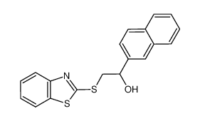 936627-64-4 2-benzothiazolyl 2-hydroxy-2-(2-naphthyl)ethyl sulfide