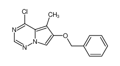 4-chloro-5-methyl-6-phenylmethoxypyrrolo[2,1-f][1,2,4]triazine 649736-27-6