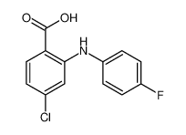 4-chloro-2-(4-fluoroanilino)benzoic acid 2367-04-6