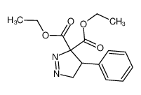 diethyl 4-phenyl-3,4-dihydropyrazole-5,5-dicarboxylate