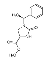 (1'S,4S)-1-(1'-Phenyleth-1'-yl)-4-methoxycarbonylimidazolidin-2-one 133981-23-4