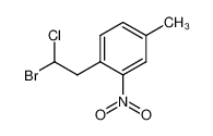 85355-56-2 1-(2-bromo-2-chloroethyl)-4-methyl-2-nitrobenzene