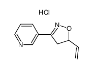 3-(5-vinyl-2-isoxazolin-3-yl)pyridine hydrochloride