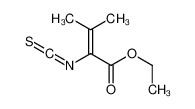 ethyl 2-isothiocyanato-3-methylbut-2-enoate 51110-21-5