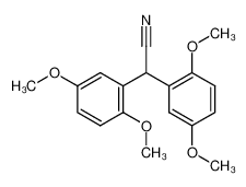 Bis-(2,5-dimethoxy-phenyl)-acetonitrile 127719-00-0