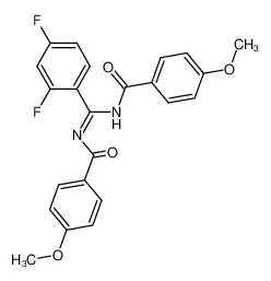 136123-74-5 structure, C23H18F2N2O4