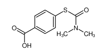4-(dimethylcarbamoylsulfanyl)benzoic acid 13511-91-6