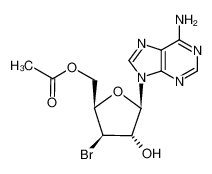 134665-27-3 9-(5-O-acetyl-3-bromo-3-deoxy-β-D-xylofuranosyl)adenine