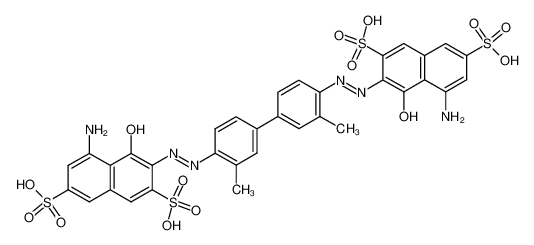 trypan blue sulfonic acid 2538-83-2