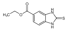 1H-BENZIMIDAZOLE-5-CARBOXYLIC ACID, 2,3-DIHYDRO-2-THIOXO-, ETHYL ESTER 92807-00-6