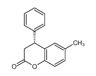 (4R)-6-methyl-4-phenyl-3,4-dihydrochromen-2-one 827007-19-2