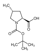(2S,4R)-4-methyl-1-[(2-methylpropan-2-yl)oxycarbonyl]pyrrolidine-2-carboxylic acid 364750-80-1
