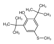 2,6-di-tert-butyl-4-(methylsulfanyl)phenol 26532-80-9